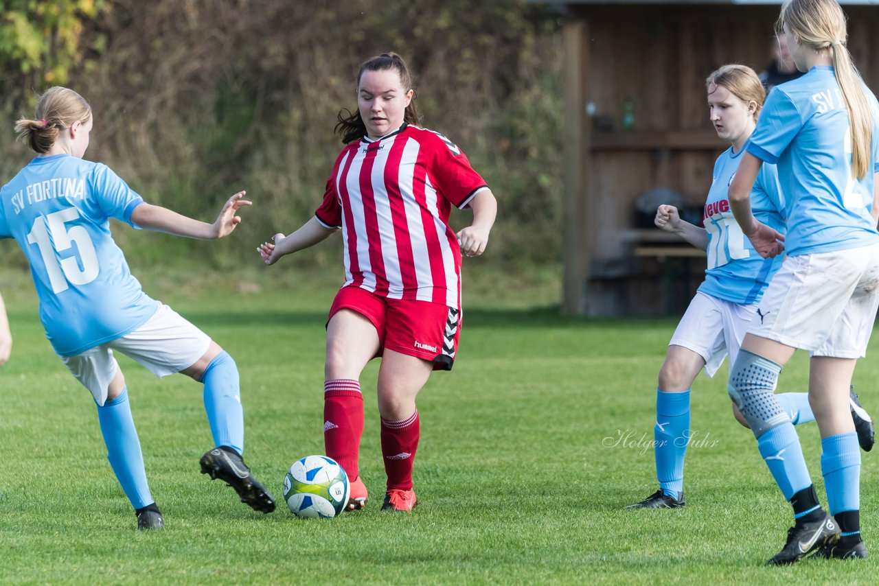 Bild 313 - wBJ TuS Tensfeld - SV Fortuna St. Juergen